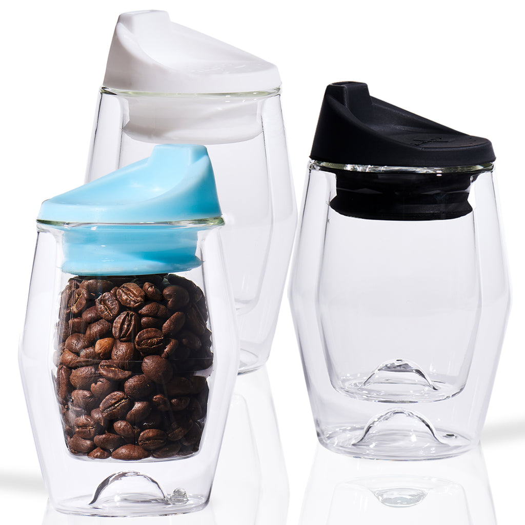 3-Pack: Black, White & Blue