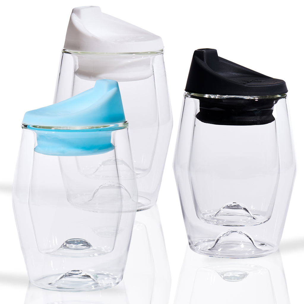 3-Pack: Black, White & Blue