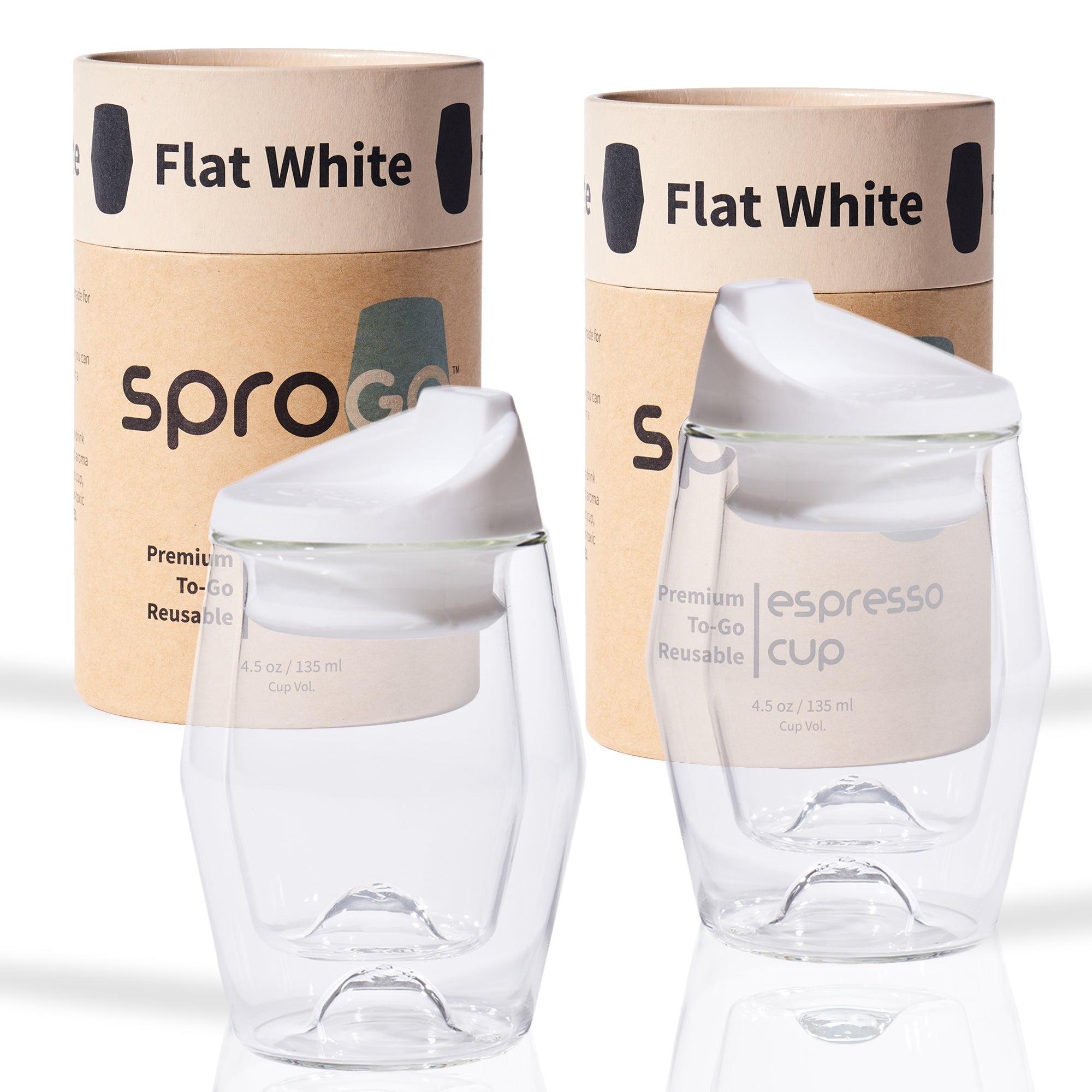 2-Pack: Flat White